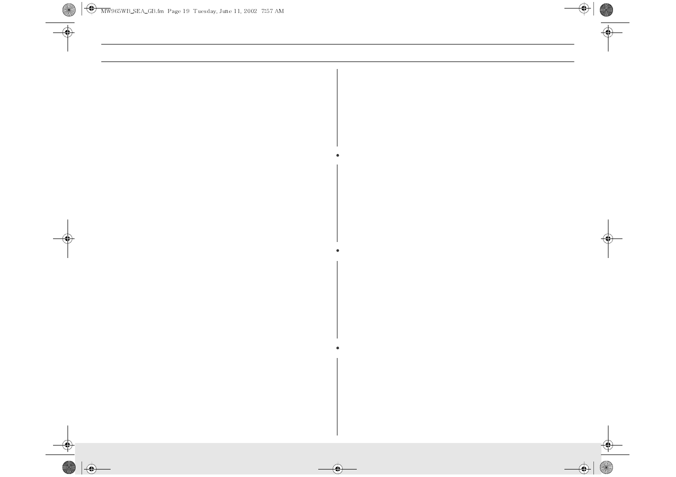 Cooking instructions | Samsung MW965WB-XAA User Manual | Page 19 / 24
