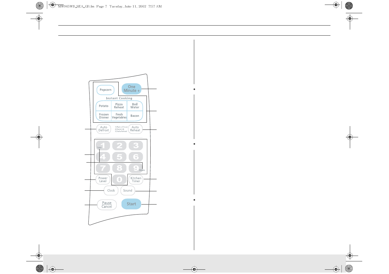 Your new microwave oven | Samsung MW965WB-XAA User Manual | Page 7 / 24