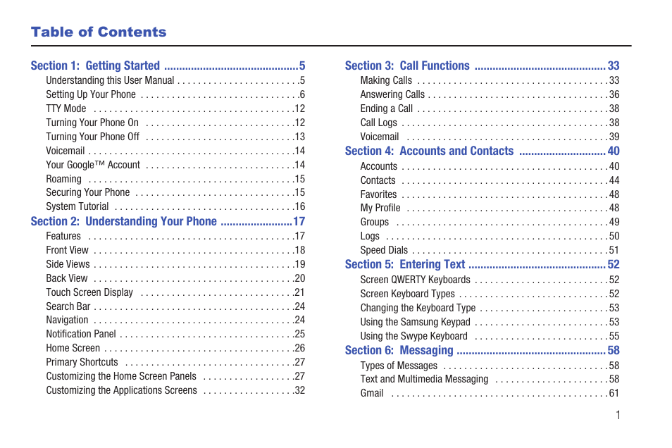 Samsung SCH-R760IBAXAR User Manual | Page 5 / 204