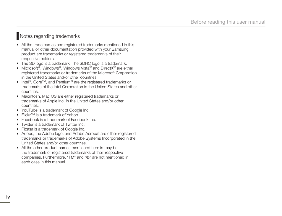 Samsung SMX-F50SN-XAA User Manual | Page 4 / 127