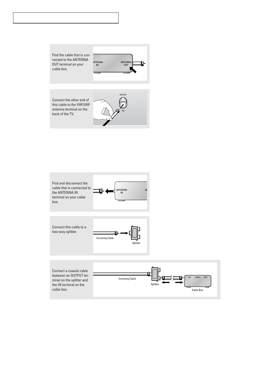 Samsung TXR2728GX-XAC User Manual | Page 13 / 62