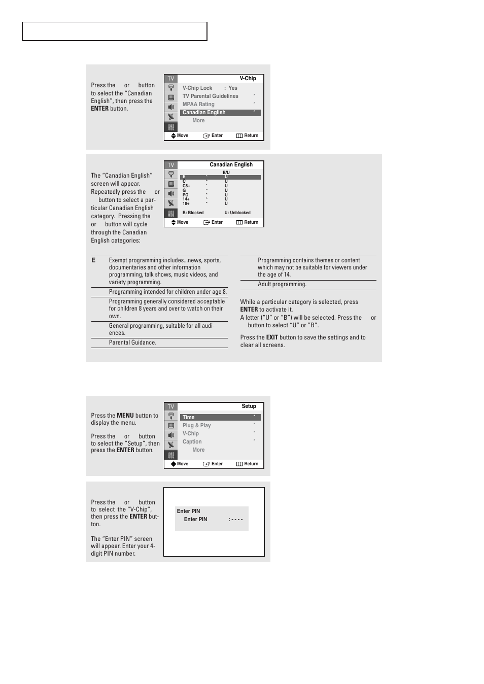 Samsung TXR2728GX-XAC User Manual | Page 54 / 62