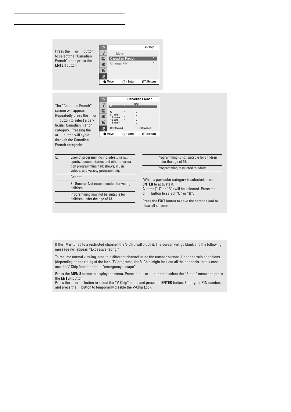 Samsung TXR2728GX-XAC User Manual | Page 55 / 62