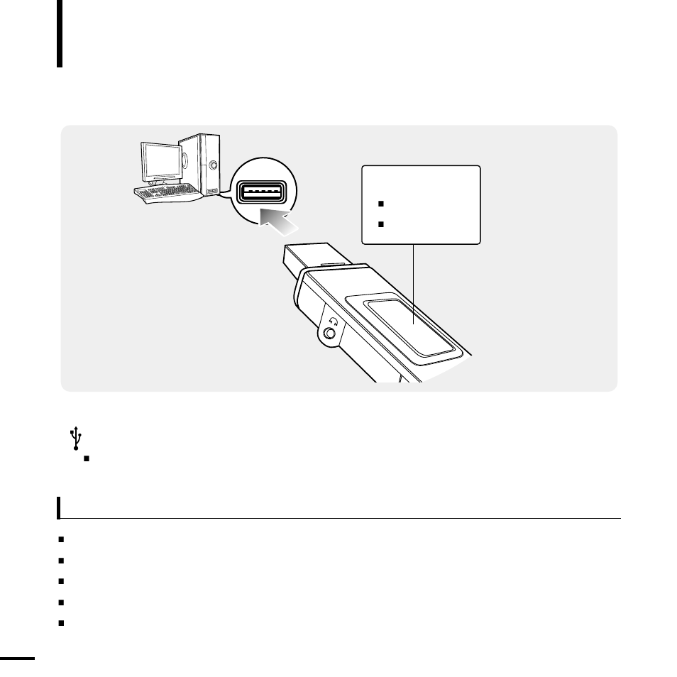 Charging the battery, Battery use | Samsung YP-U2JQB-XAA User Manual | Page 12 / 67