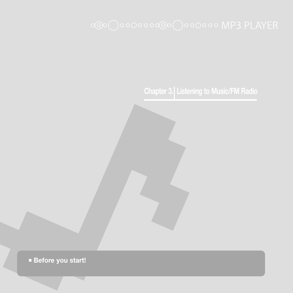 Chapter 3. listening to music/fm radio | Samsung YP-U2JQB-XAA User Manual | Page 22 / 67
