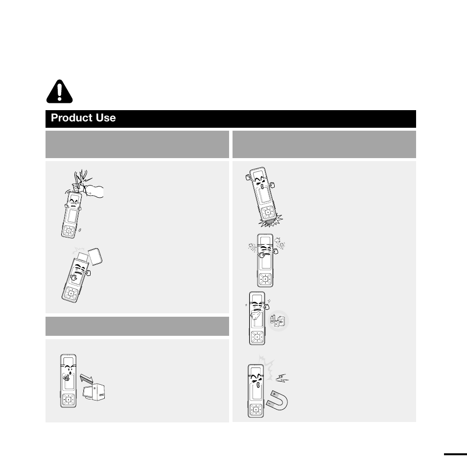 Caution | Samsung YP-U2JQB-XAA User Manual | Page 3 / 67