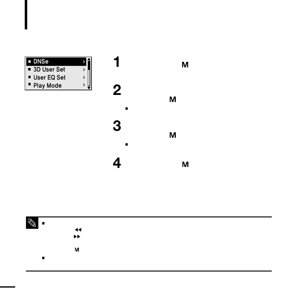 Setting music | Samsung YP-U2JQB-XAA User Manual | Page 44 / 67