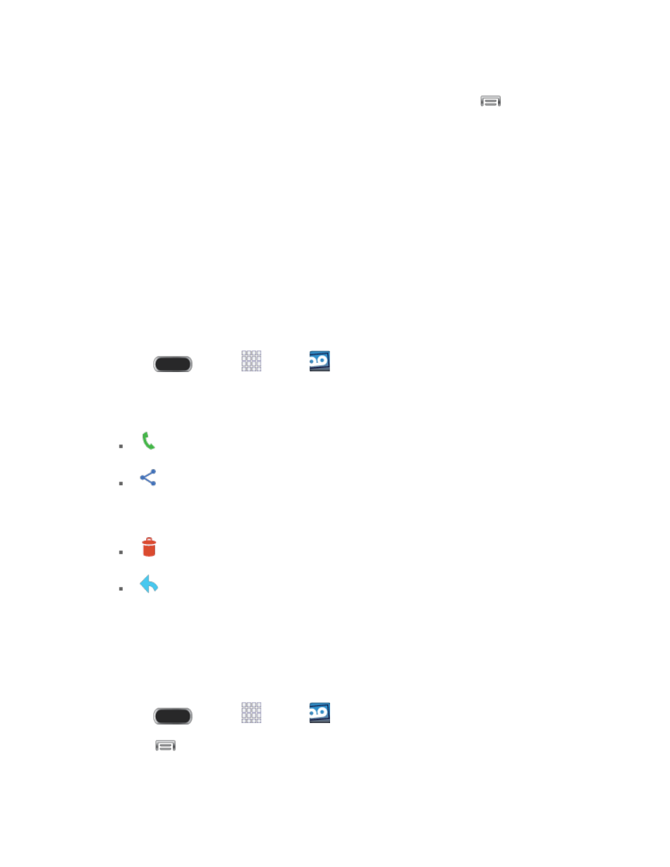 Listen to multiple voicemail messages, Visual voicemail options, Configure visual voicemail settings | Samsung SPH-L900ZWASPR User Manual | Page 48 / 182