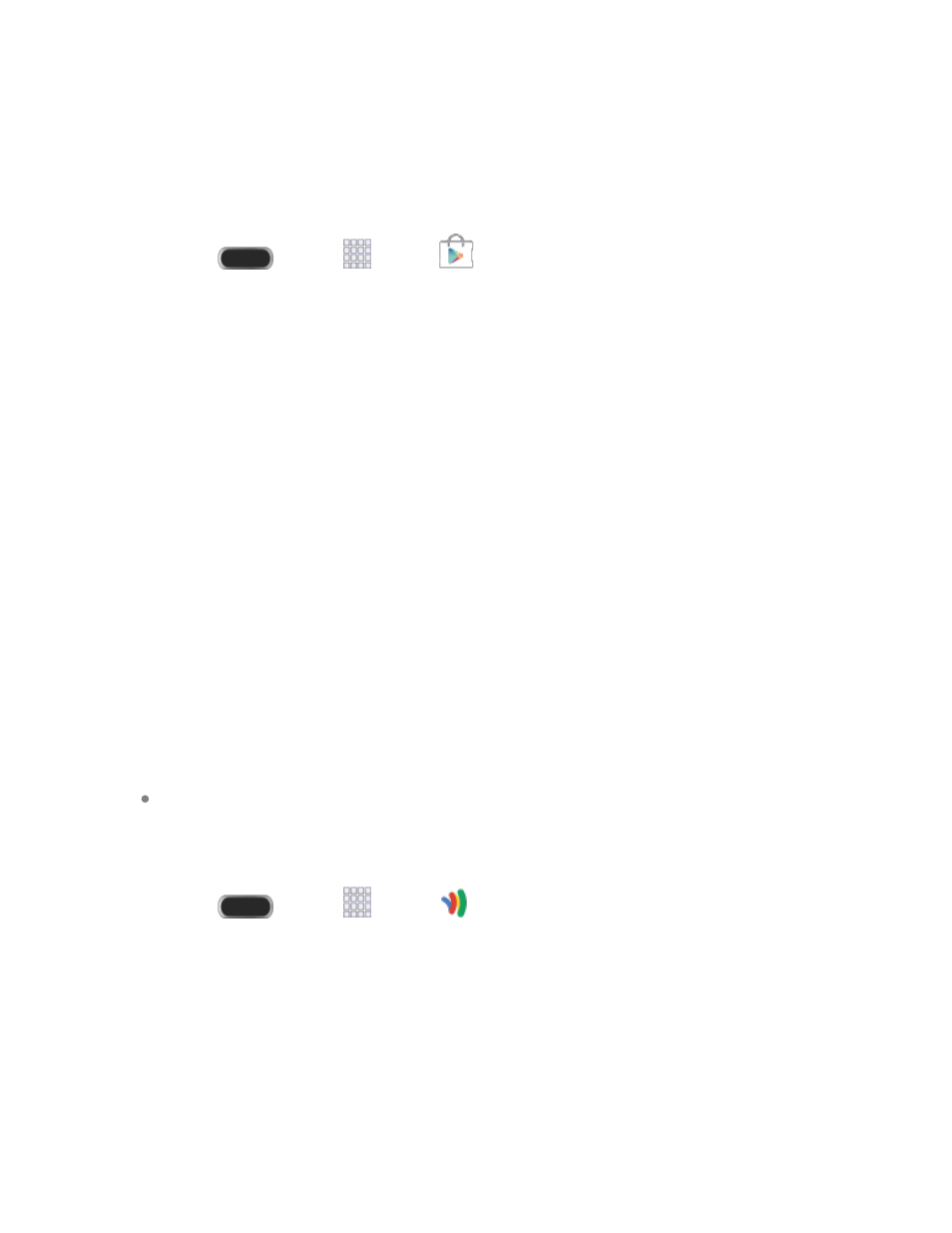 Create a google wallet account, Open an installed app | Samsung SPH-L900ZWASPR User Manual | Page 80 / 182