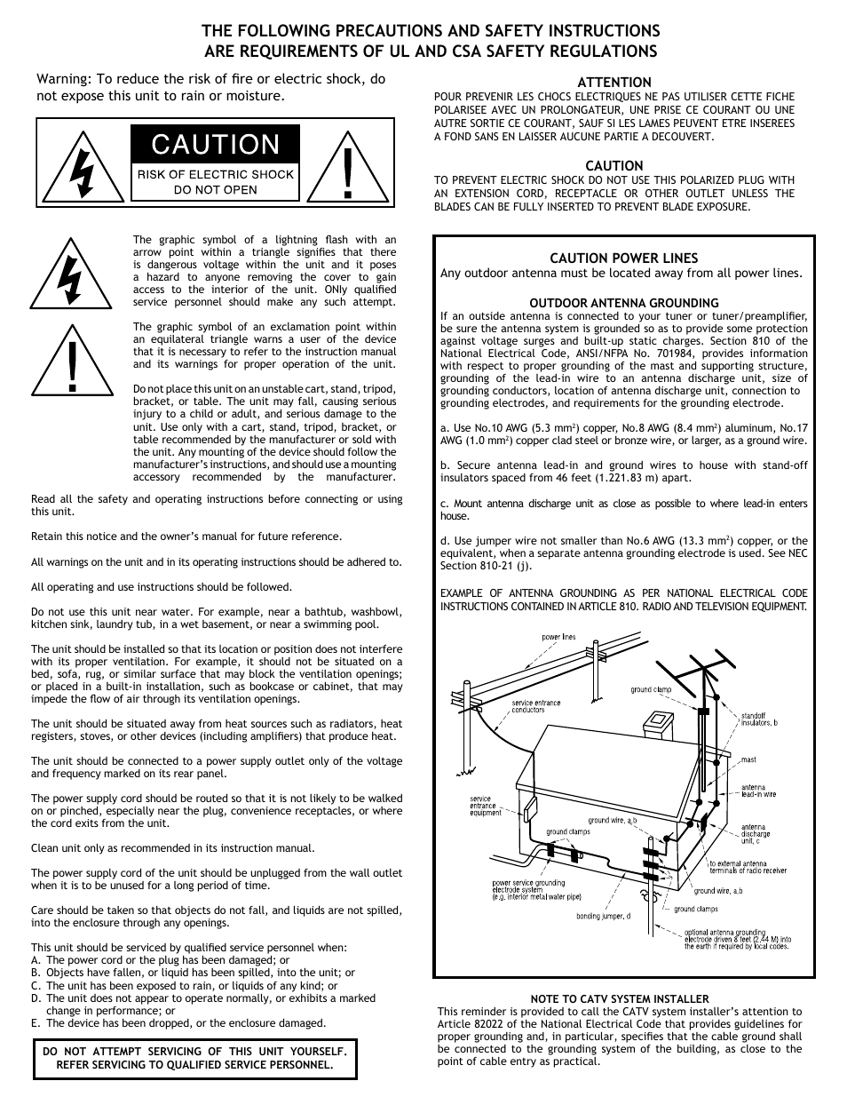 Adcom GTP-880 User Manual | Page 4 / 52