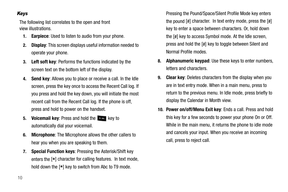 Samsung SGH-A107ZSAATT User Manual | Page 14 / 105