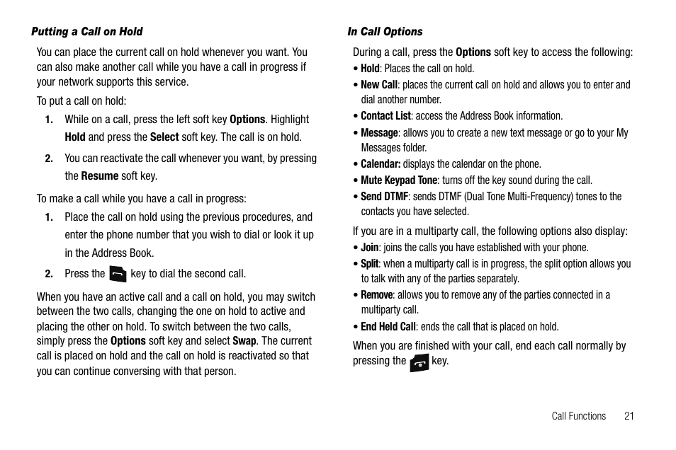 Samsung SGH-A107ZSAATT User Manual | Page 25 / 105