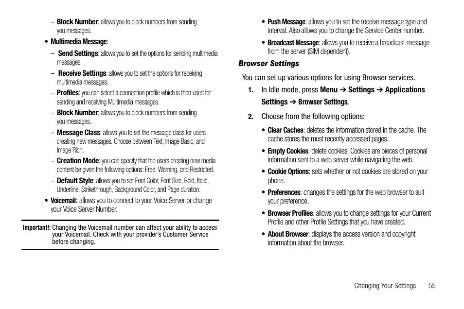 Samsung SGH-A107ZSAATT User Manual | Page 59 / 105