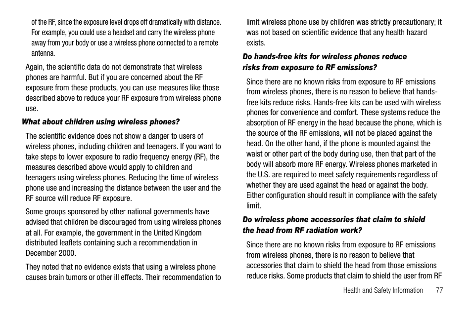 Samsung SGH-A107ZSAATT User Manual | Page 81 / 105