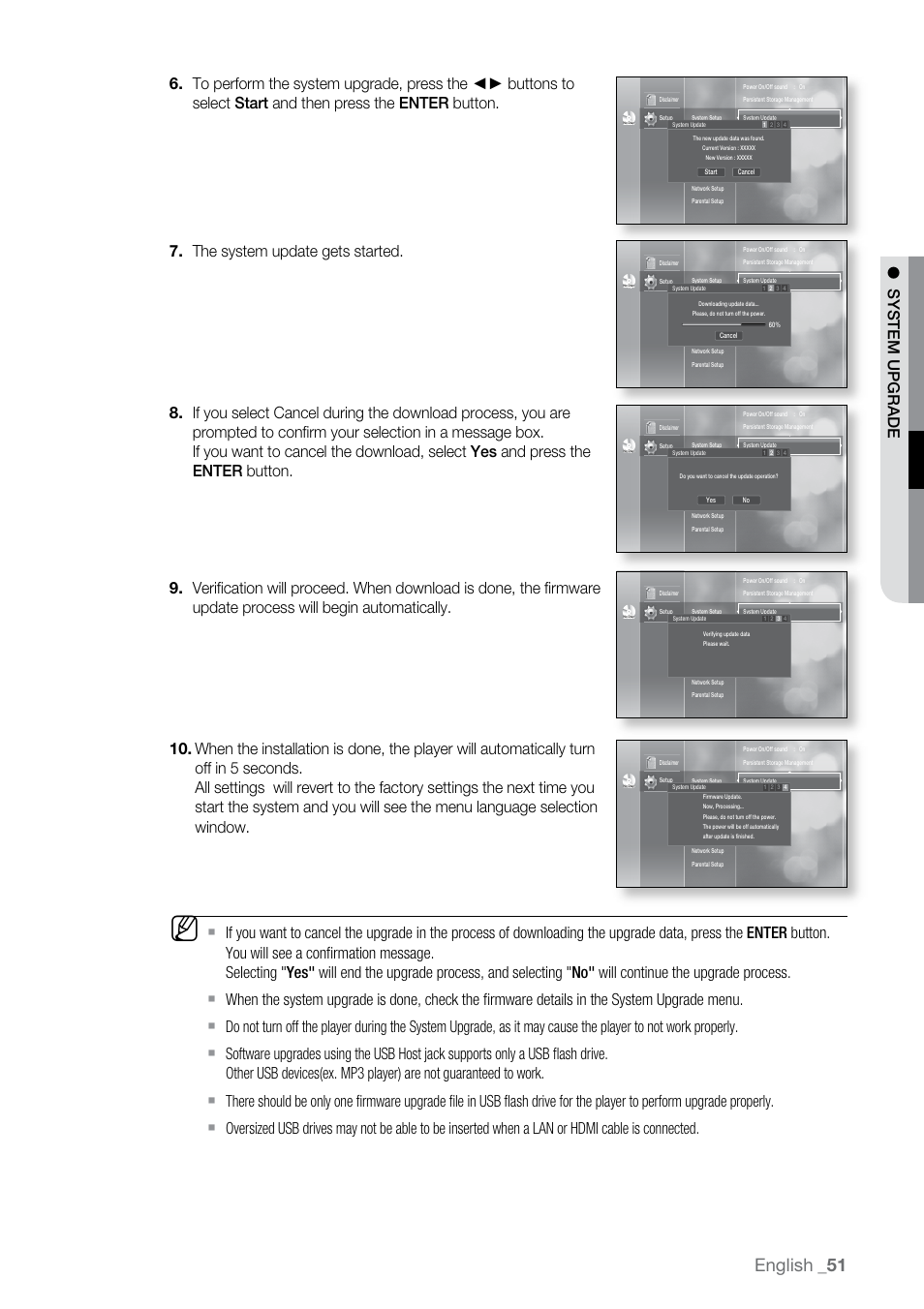 English | Samsung BD-P2500-XAA User Manual | Page 51 / 73