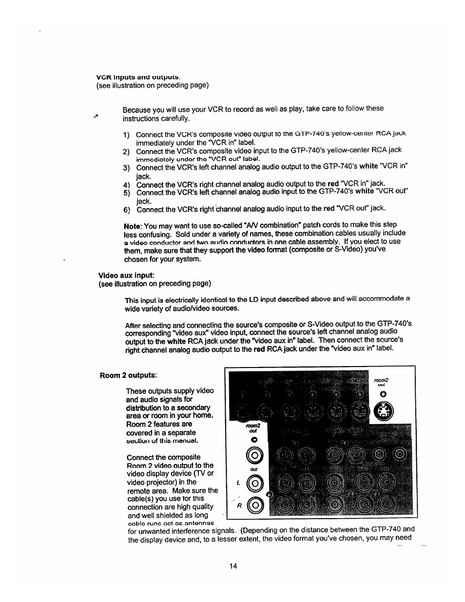 Adcom GTP-740 User Manual | Page 15 / 48