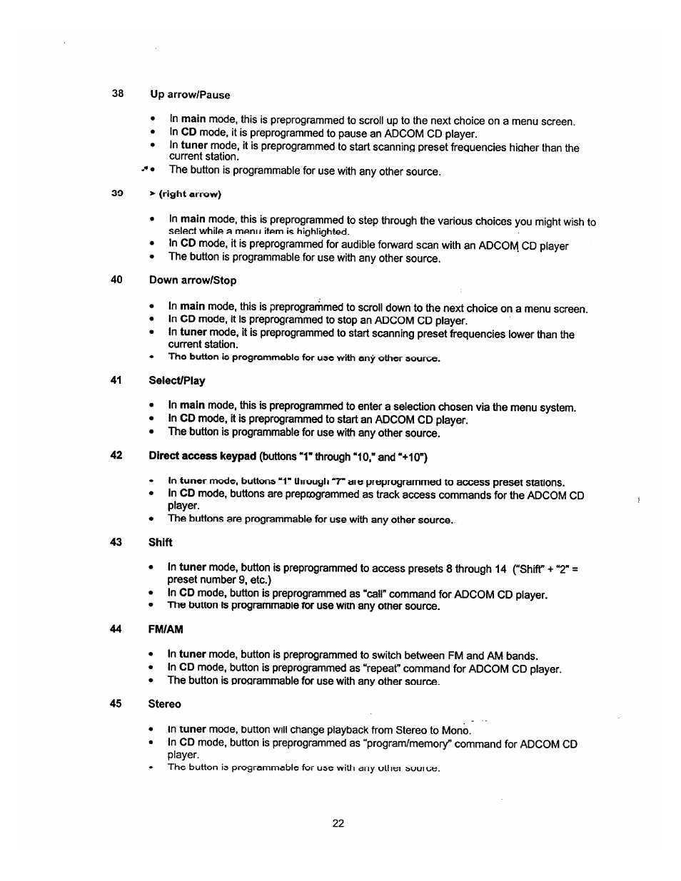 Adcom GTP-740 User Manual | Page 23 / 48