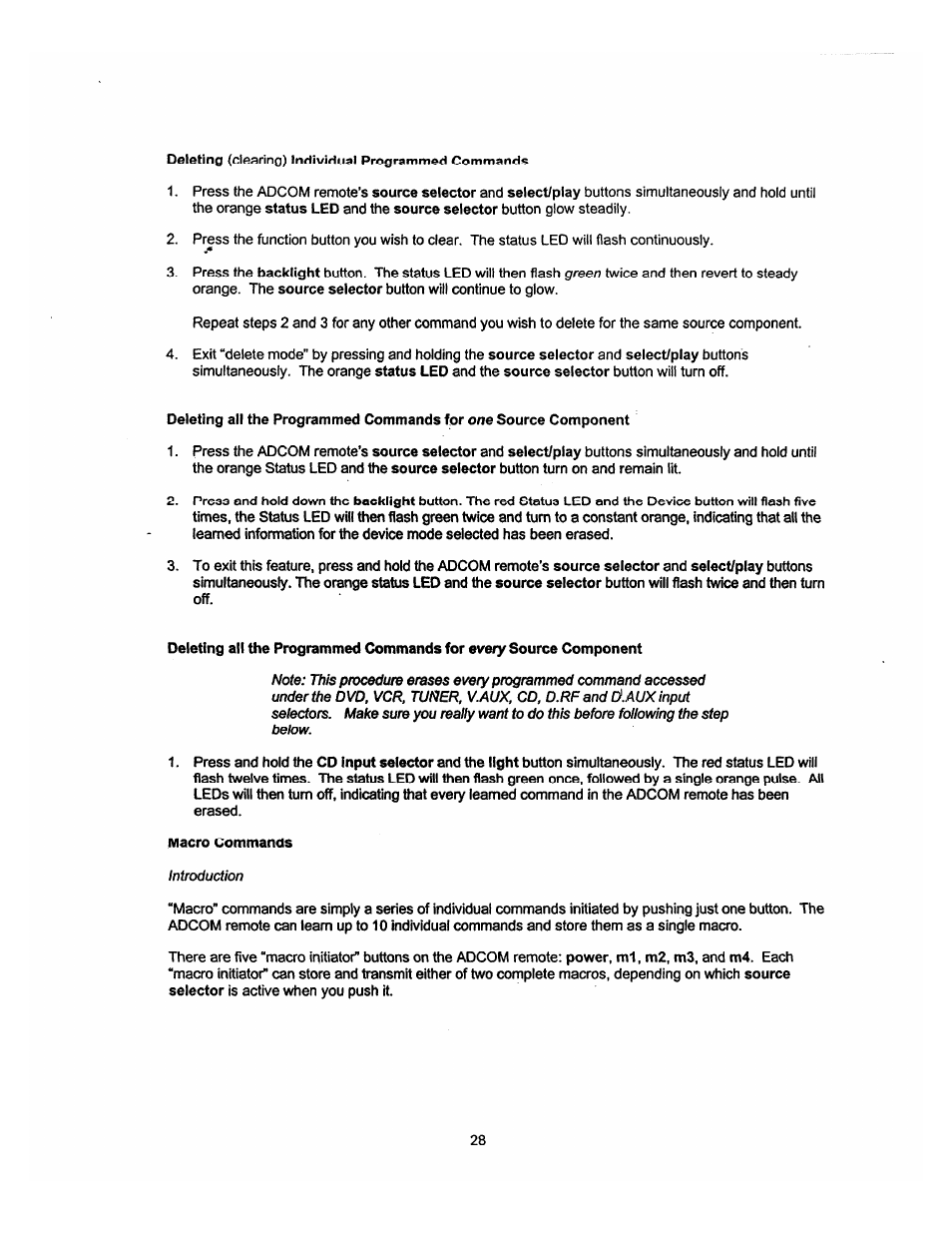 Adcom GTP-740 User Manual | Page 29 / 48
