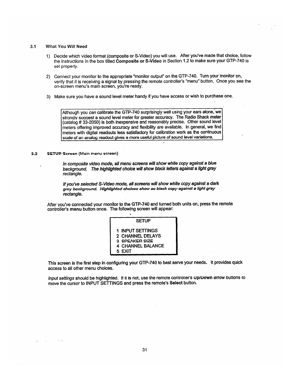 Adcom GTP-740 User Manual | Page 32 / 48