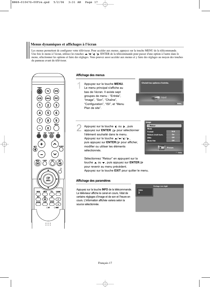 Samsung LNS5797DX-XAA User Manual | Page 119 / 302