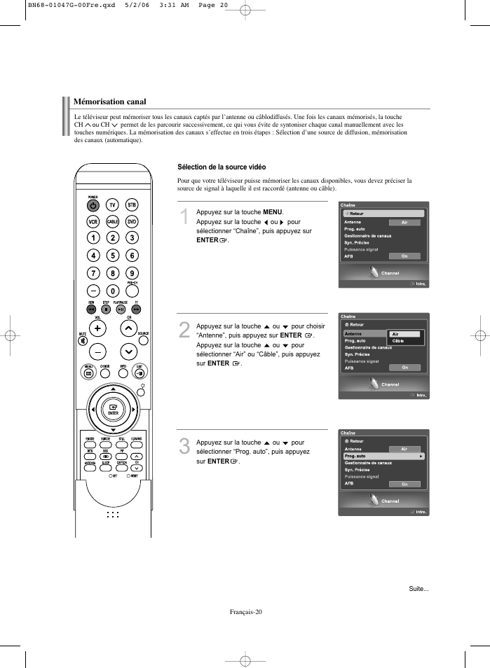 Samsung LNS5797DX-XAA User Manual | Page 122 / 302