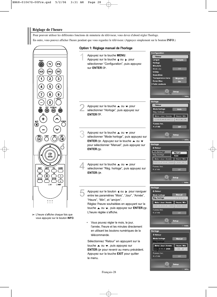 Samsung LNS5797DX-XAA User Manual | Page 130 / 302