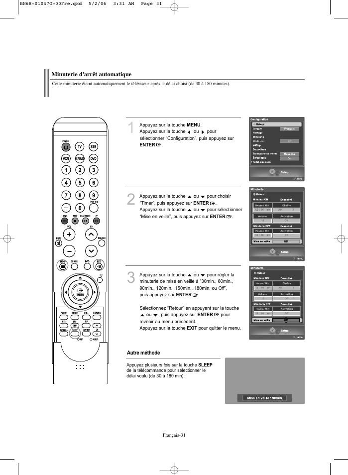 Samsung LNS5797DX-XAA User Manual | Page 133 / 302