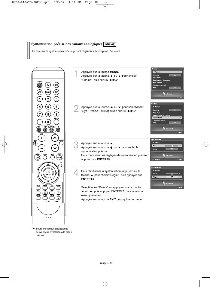 Samsung LNS5797DX-XAA User Manual | Page 140 / 302