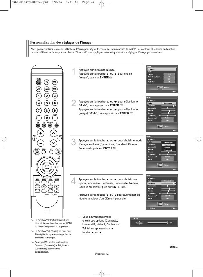 Samsung LNS5797DX-XAA User Manual | Page 144 / 302