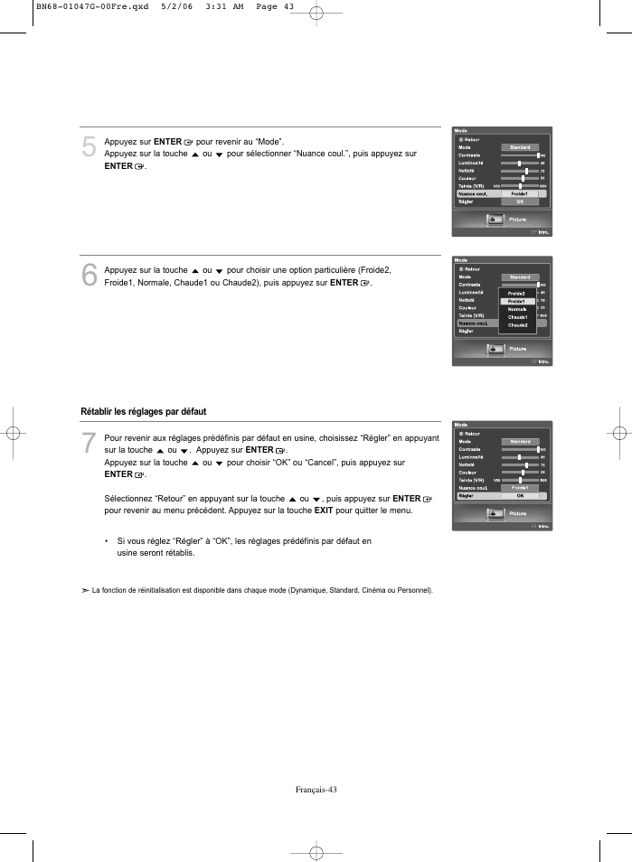Samsung LNS5797DX-XAA User Manual | Page 145 / 302