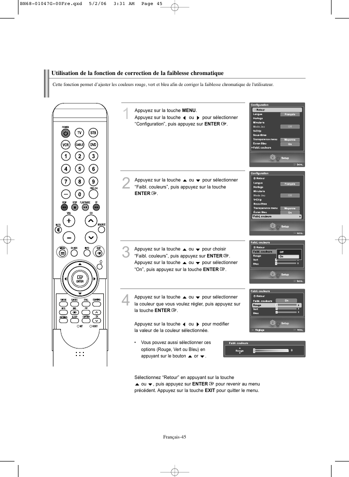 Samsung LNS5797DX-XAA User Manual | Page 147 / 302