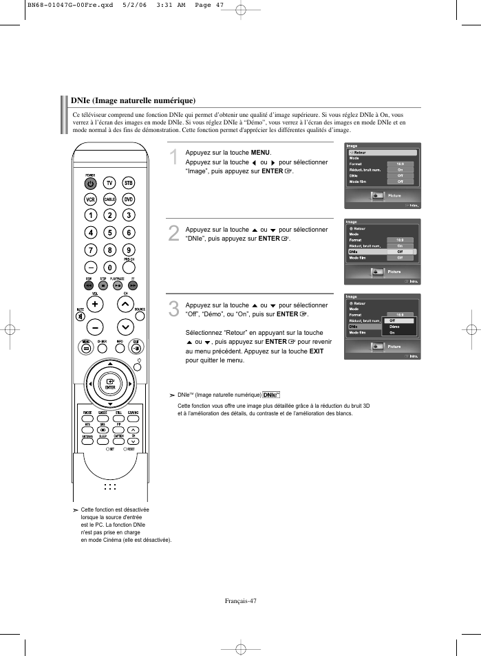 Samsung LNS5797DX-XAA User Manual | Page 149 / 302