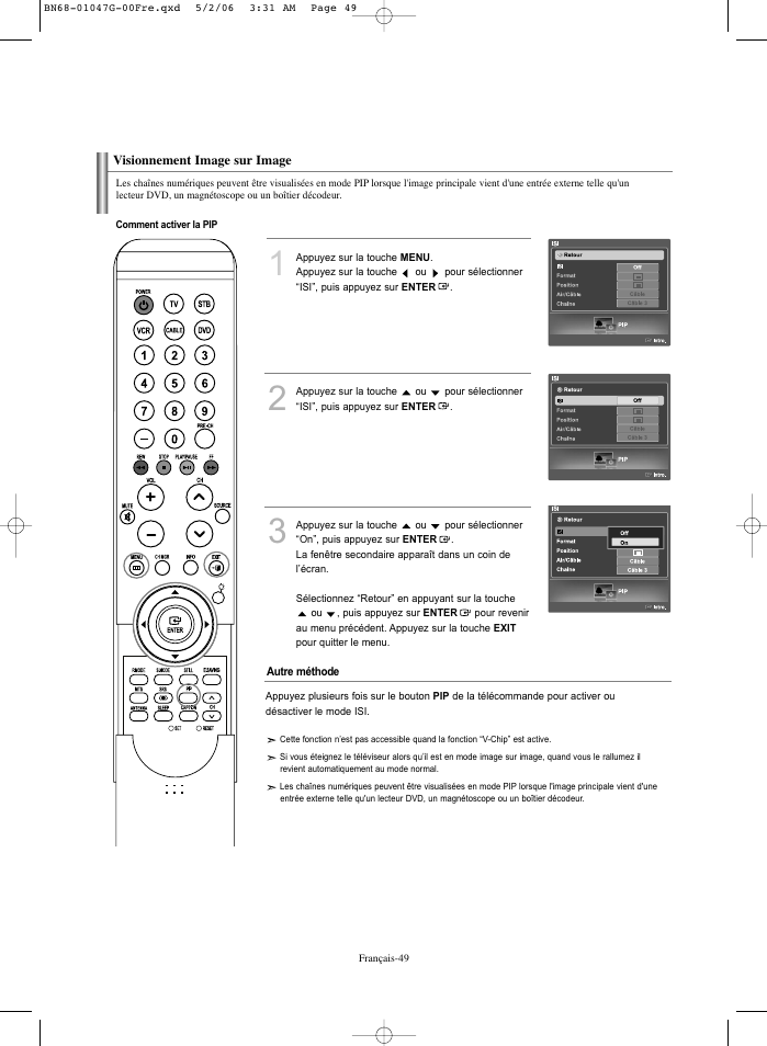 Samsung LNS5797DX-XAA User Manual | Page 151 / 302