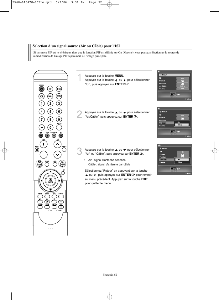 Samsung LNS5797DX-XAA User Manual | Page 154 / 302
