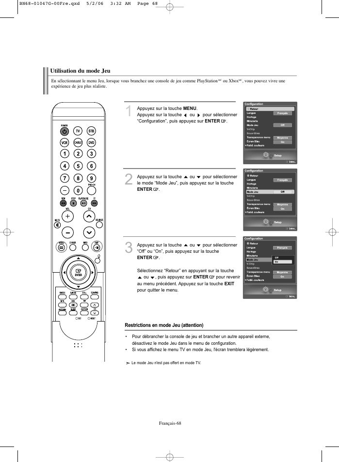 Samsung LNS5797DX-XAA User Manual | Page 170 / 302