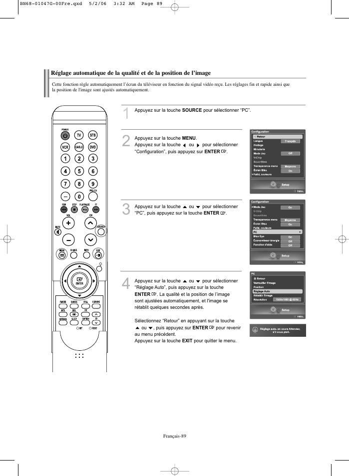 Samsung LNS5797DX-XAA User Manual | Page 191 / 302