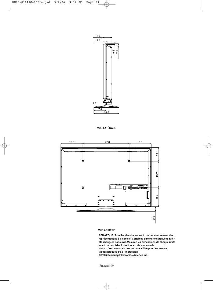 Samsung LNS5797DX-XAA User Manual | Page 201 / 302