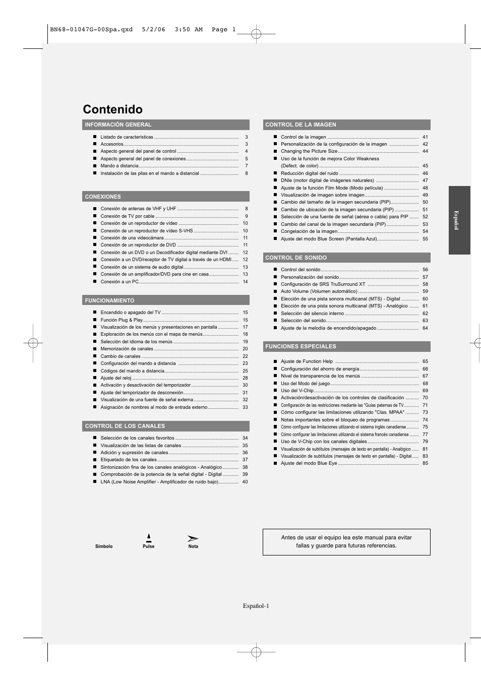 Samsung LNS5797DX-XAA User Manual | Page 203 / 302