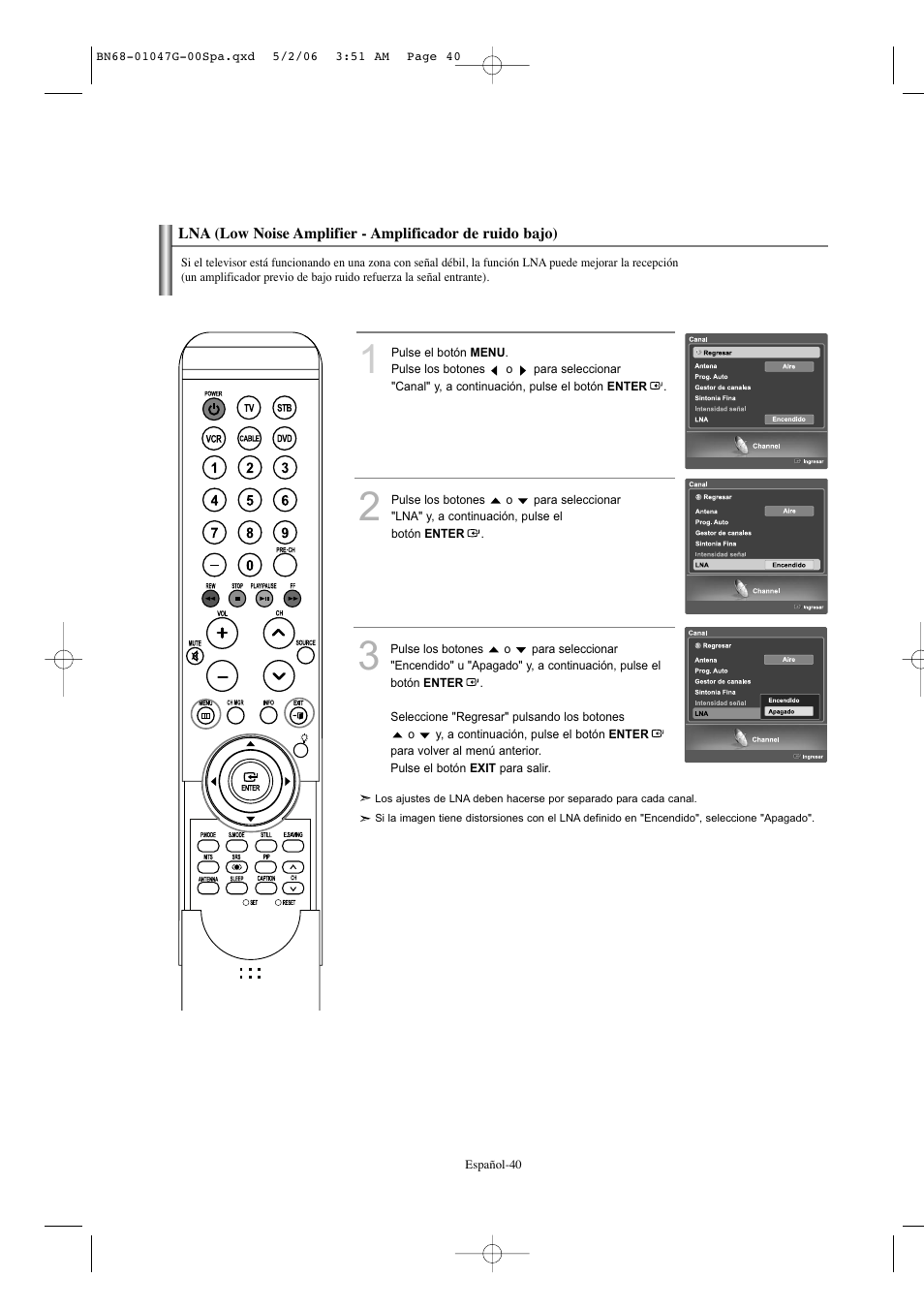 Samsung LNS5797DX-XAA User Manual | Page 242 / 302