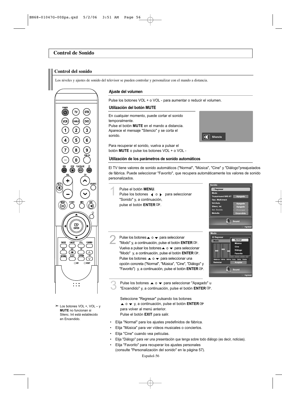 Samsung LNS5797DX-XAA User Manual | Page 258 / 302