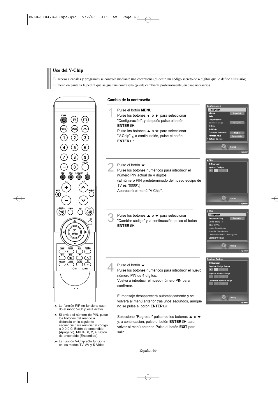 Samsung LNS5797DX-XAA User Manual | Page 271 / 302