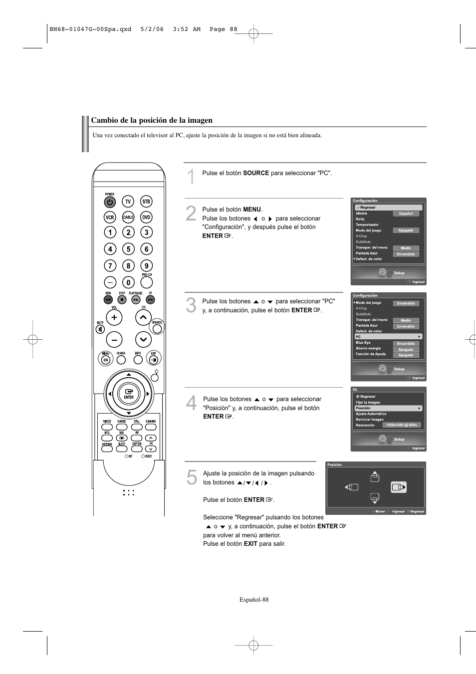 Samsung LNS5797DX-XAA User Manual | Page 290 / 302