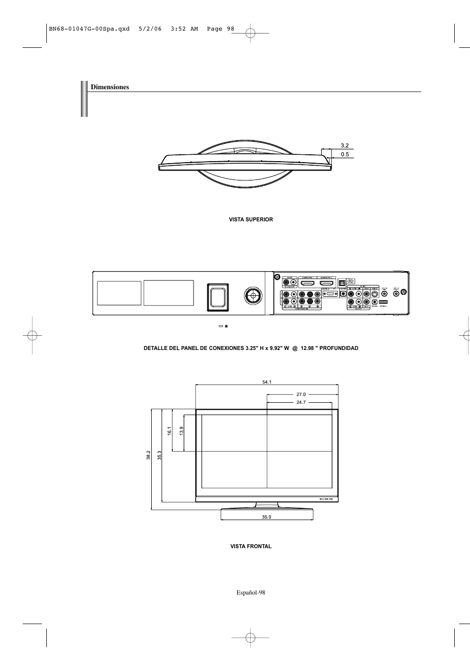 Samsung LNS5797DX-XAA User Manual | Page 300 / 302