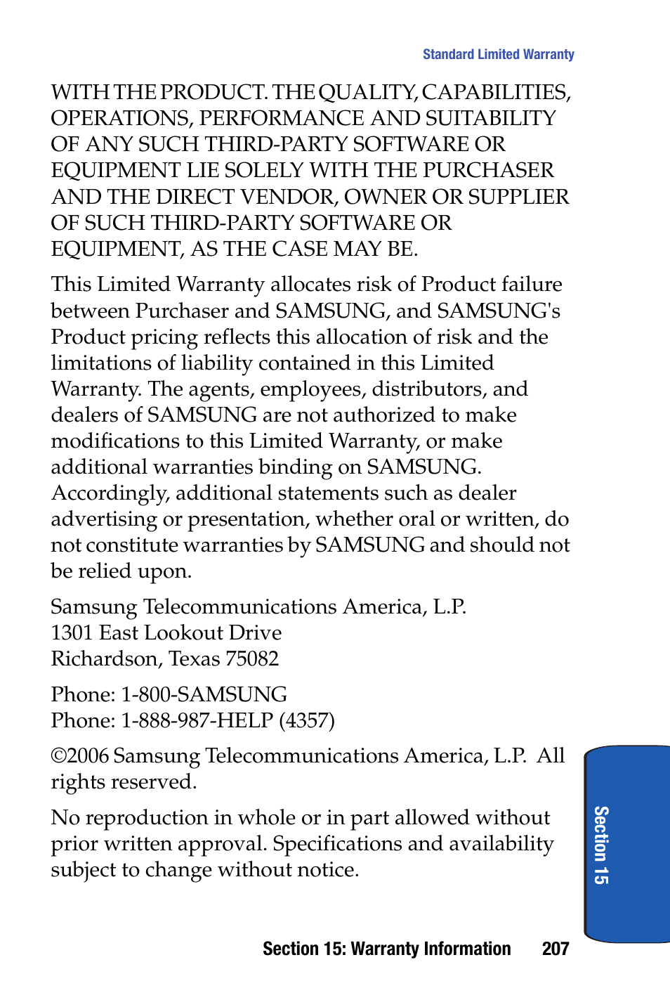 Samsung SCH-I730ZKVXAR User Manual | Page 207 / 214
