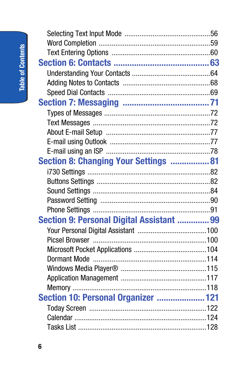 Samsung SCH-I730ZKVXAR User Manual | Page 6 / 214