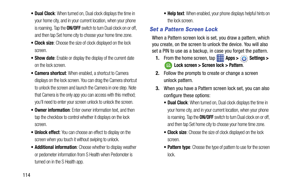 Samsung SM-G900VZDAVZW User Manual | Page 121 / 167