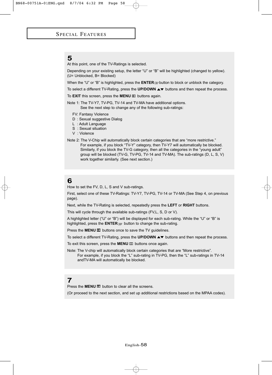 Samsung LNP267WX-XAA User Manual | Page 64 / 79