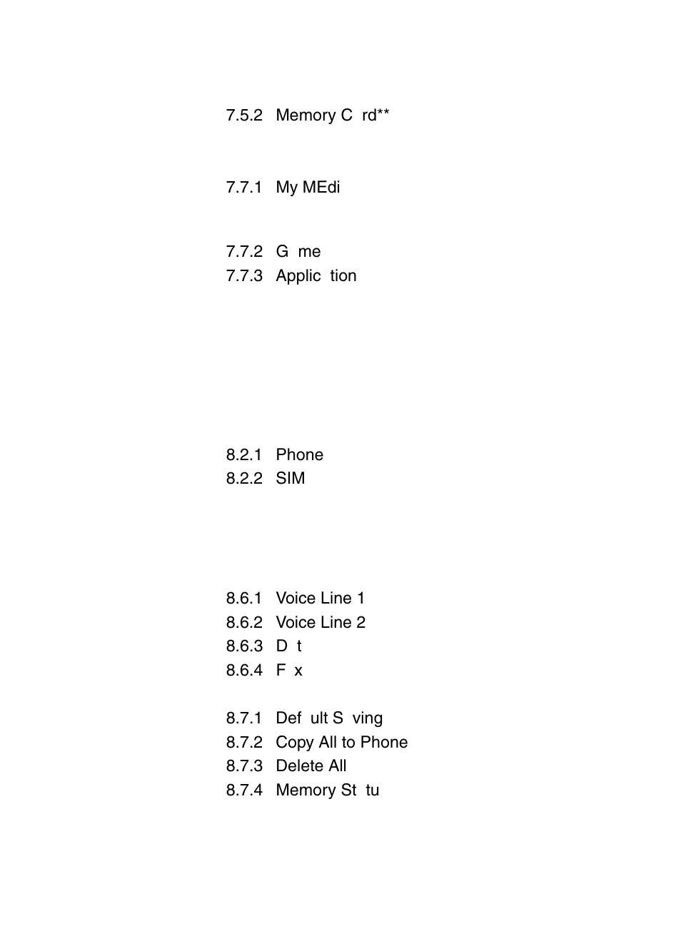 8contacts | Samsung SGH-D806ZKAGEN User Manual | Page 36 / 148