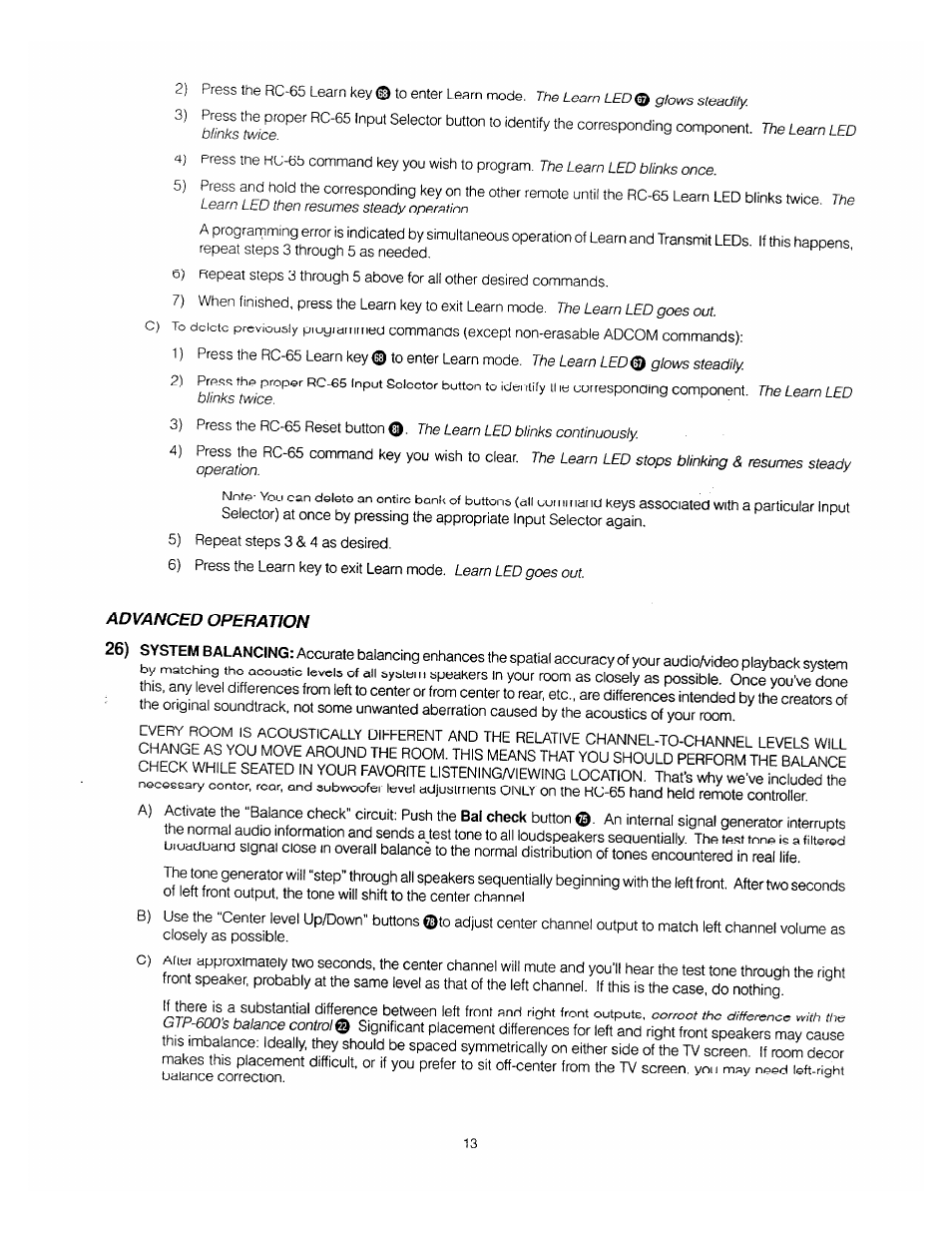 Adcom GTP-600 User Manual | Page 15 / 19