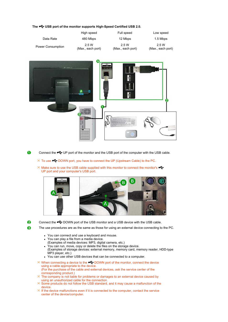 Samsung LS24HUCEFV-XAA User Manual | Page 9 / 20